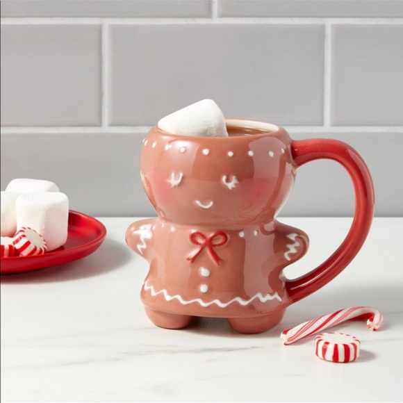 Sold NEW 2 adorable gingerbread mugs set price firm now - Picture 8 of 10